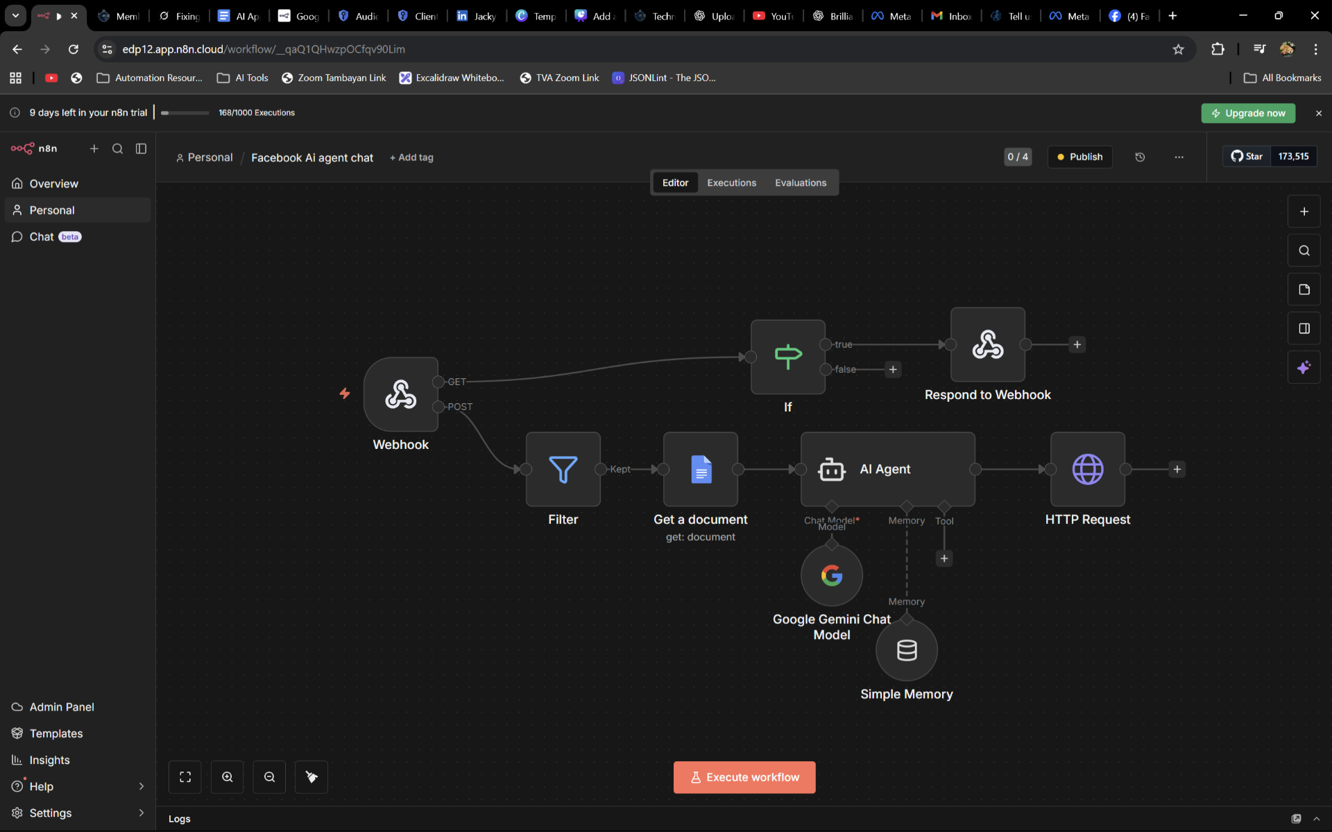 AI Facebook Customer Chat Assistant