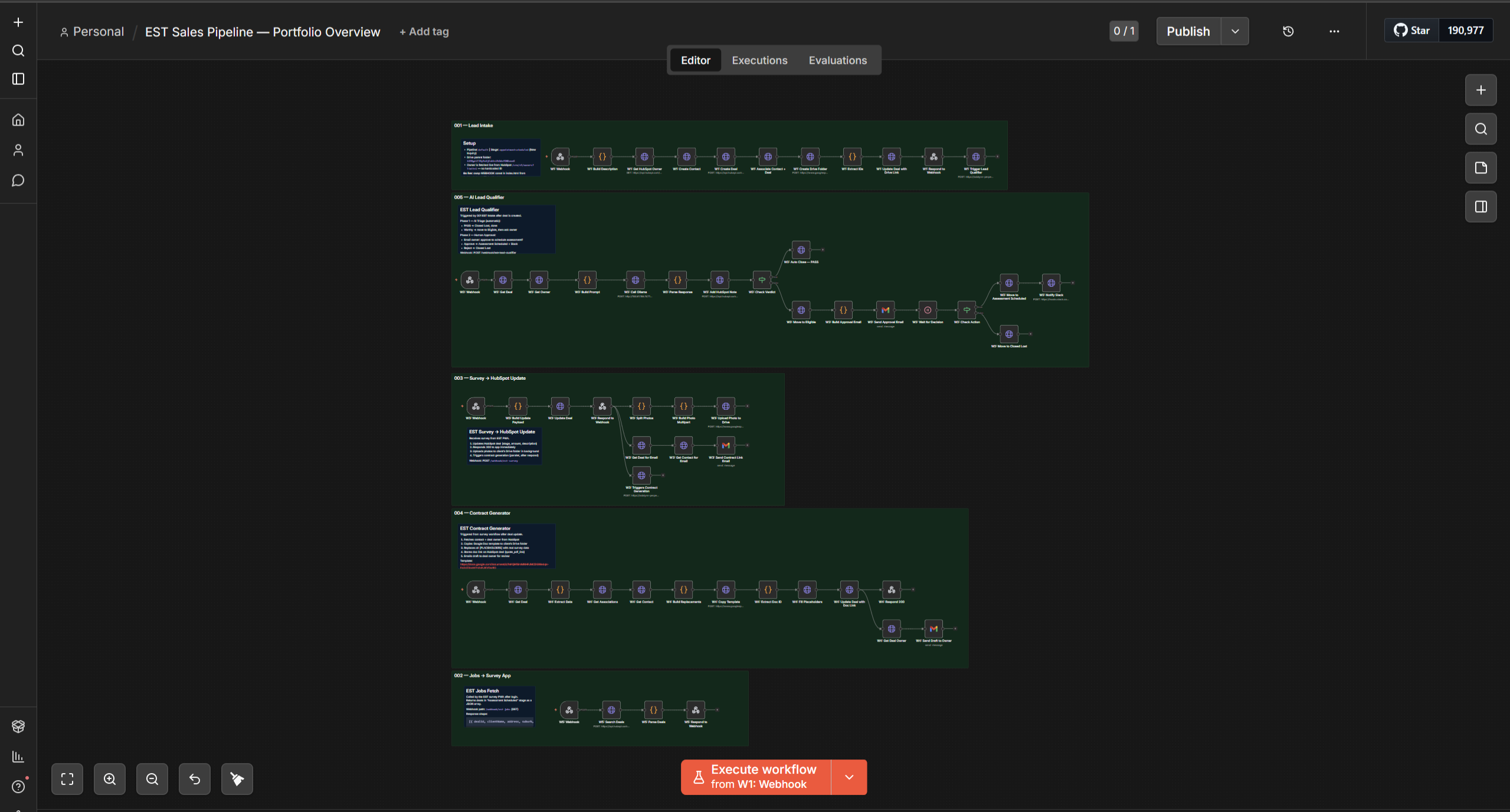 EST Painting — Automated Sales Pipeline